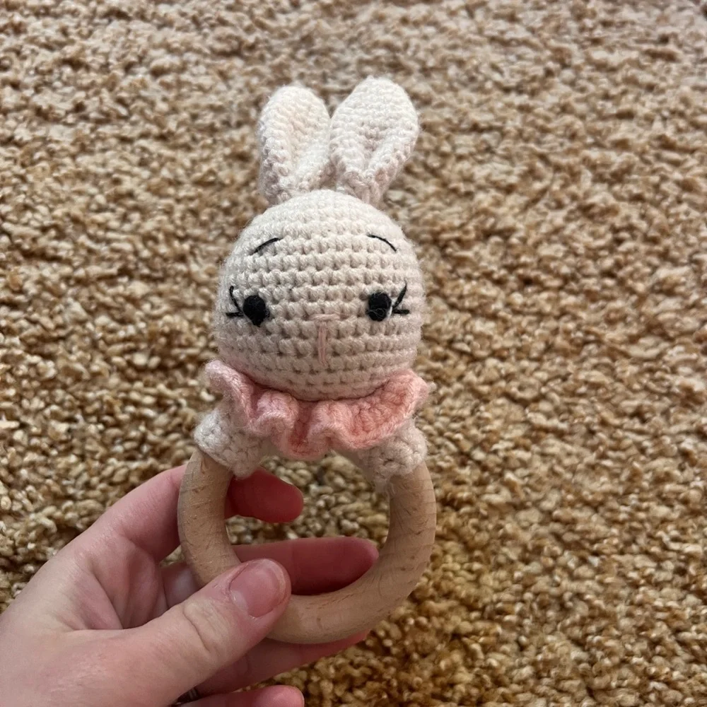 Colorful Baby Rattle and Teether Set - Picture 4 of 6